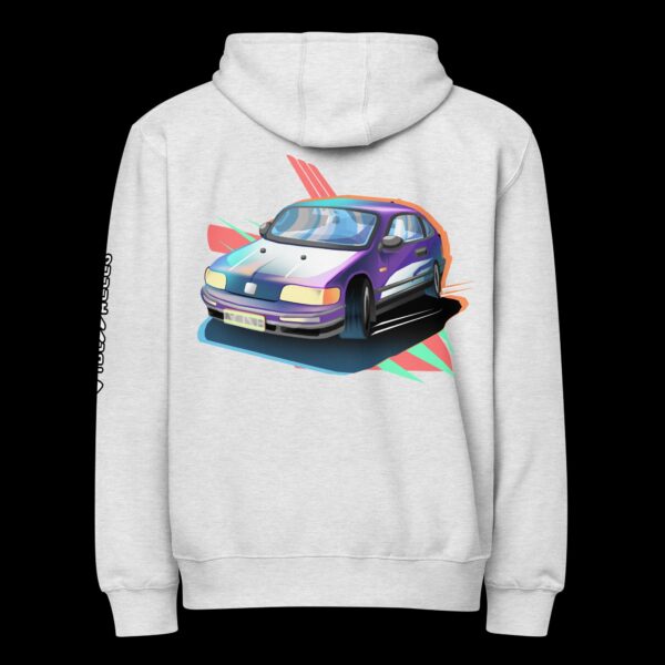 Compact Tuner Car (Premium Full Zip Hoodie)