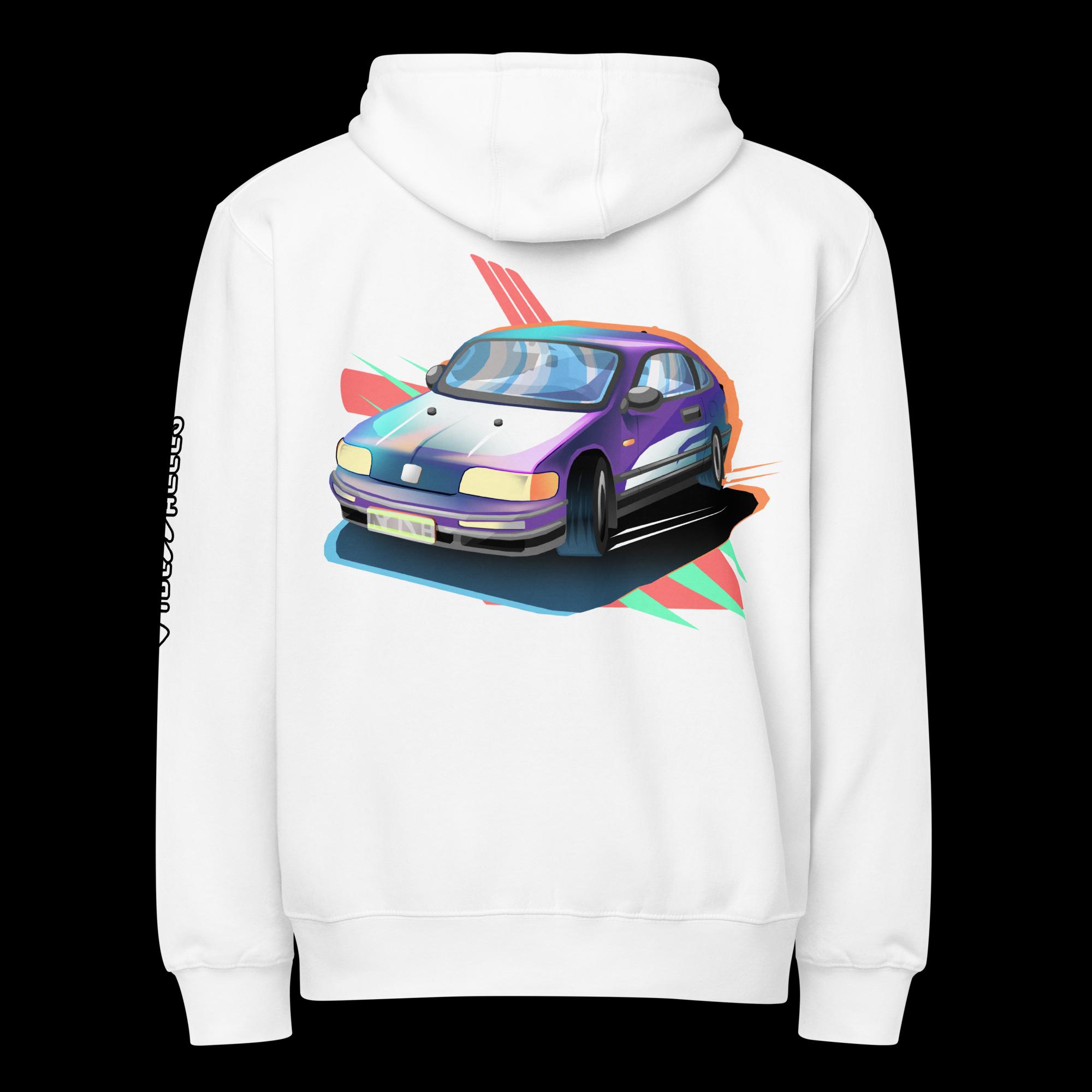 Compact Tuner Car (Premium Full Zip Hoodie) - Image 2