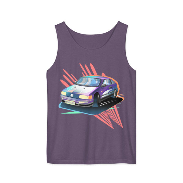 Compact Tuner Car (Unisex Garment-Dyed Tank Top)