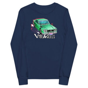 Vintage Muscle Truck (Youth Long Sleeve Tee) - Image 4